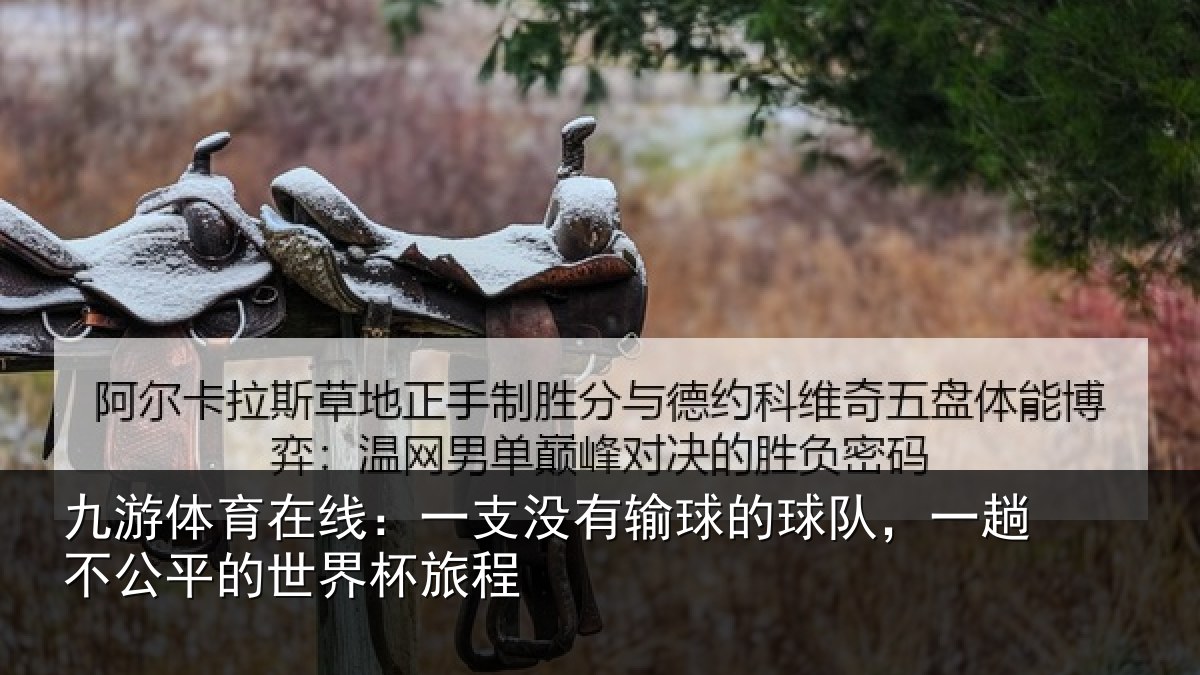 九游体育在线:一支没有输球的球队,一趟不公平的世界杯旅程